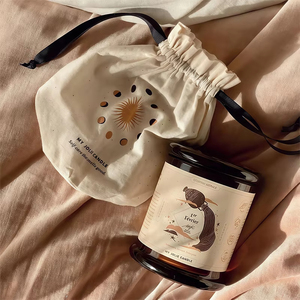 Vela Aromática de Cera de Soya con Etiqueta Personalizada AIKUN, Diseño Popular, Vela de Aromaterapia en Vaso de Vidrio para Decoración de Sala de Estar - Product Image 6