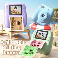 Cámara de Juguete OEM para Niños, Impresión Instantánea de Fotos, CMOS de 48MP, Zoom Óptico de 10x, Filtros Creativos, Regalo de Viaje al Aire Libre, Portátil, Lente Dual