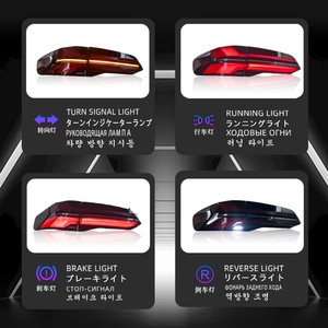 Luz Trasera LED TYPY con Lente Roja, Luz de Giro HD, Accesorios para Automóviles para BMW X5 G05 2018-2022, Material ABS, Voltaje de 12 V - Product Image 4