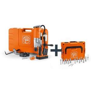 Fein-72705463000 KBU 35 QW - 1100W สว่านแกนแม่เหล็กสากลสำหรับสูงสุด35มม. พร้อมชุดอุปกรณ์เสริมพร้อมเคส - Product Image 1