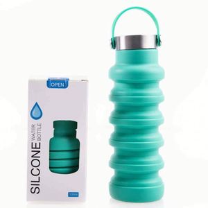 Botella de Agua Deportiva Plegable y Elegante para Fitness - Product Image 3