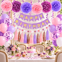 Lot de ballons d'anniversaire personnalisés avec logo, violet et rose, pour décoration de fête, cadeau promotionnel, vente en gros directe usine, faible MOQ, OEM