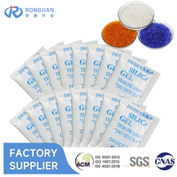 Gel de silice orange auto-indicateur pour déshydratant de conteneurs, absorbeur d'humidité écologique avec certification ROHS pour le transport maritime