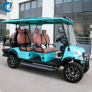Nuevo Modelo Exclusivo de Fábrica, Carro de Golf Eléctrico Personalizado Todoterreno de Litio con 6 (4+2) Asientos - Product Image 6