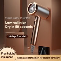 220-240V 50Hz système de contrôle de température intelligent NTC à faible rayonnement sèche-cheveux réparateur