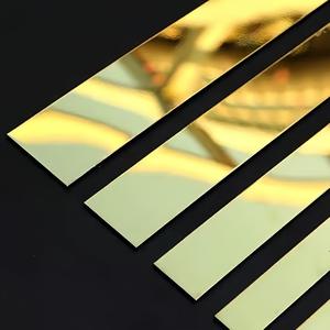 금속 골드 스테인레스 스틸 타일 가장자리 벽 트림 바닥 천장 테두리 전환 프로필 장식 스트립 - Product Image 4