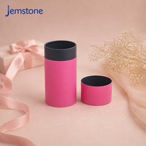 Emballage en tube de papier kraft avec impression de marque personnalisée, boîte cadeau pour flacon d'huile de parfum de 50 ml et 100 ml, emballage en cylindre en carton - Product Image 4