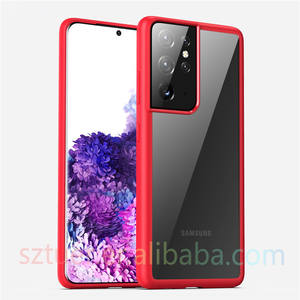 Per <span class=keywords><strong>Samsung</strong></span> <span class=keywords><strong>S22</strong></span> custodia Ultra sottile custodia protettiva trasparente custodia rigida in TPU per PC <span class=keywords><strong>Samsung</strong></span> Galaxy S20 S21 nota 20 Ultra - Product Image 4