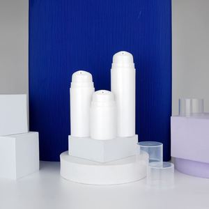 50ml 100ml 150ml White Head Airless <strong>Bottle</strong> Packaging Cosmetic Airless <strong>Pump</strong> <strong>Bottle</strong> - Product Image 1