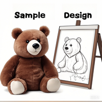 Fabricant de jouets en peluche personnalisés de 20 cm, peluches personnalisées, animaux en peluche doux