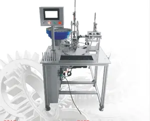 Anufturers-máquina de ensamblaje de cepillo de rímel semiautomática, cepillo de carbón personalizado