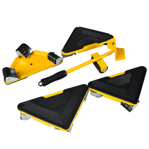 Alat Penanganan Benda Berat Bergerak 5 Dalam 1 Terlaris Alat Lantai Aman Rol Furnitur Alat Bergerak - Product Image 4