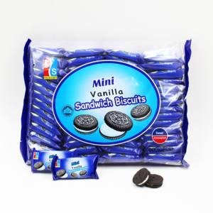 Regalo di <span class=keywords><strong>capodanno</strong></span> 600g biscotto piccolo vinilla crema sottile sandwich biscotti cracker cioccolato cracker biscotti al burro - Product Image 2