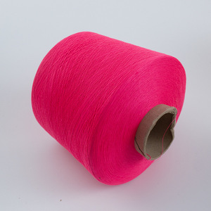 Hilo industrial teñido en gota de poliéster reciclado y algodón de extremo abierto, mezcla de colores OE, para tejido a máquina de calcetines y sábanas, 30s 20s 10s - Product Image 1