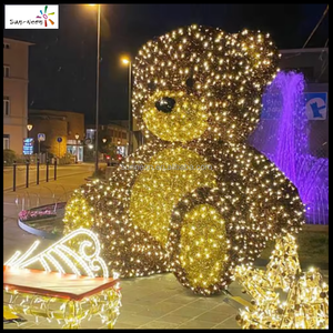 Luz LED Decorativa con Motivo de Oso para Exteriores, para Decoración Festiva de Navidad y Diwali - Product Image 5