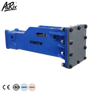 פטיש הידראולי לשבירת סלעים מדגם AURIX-HB <span class=keywords><strong>SB30</strong></span> לחיבור למחפר מיני, בעל כושר עבודה של 0.5-7 טון, מתאים לתעשיות בנייה וכרייה. - Product Image 3