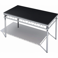 Plateforme de Scène TFR Version Populaire 100% Birch Lite Deck, Structure de Scène en Aluminium, Treillis, Plateforme Lite Deck à Hauteur Fixe