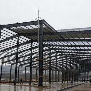 Atelier moderne de structure en acier de style industriel et bâtiment <span class=keywords><strong>d</strong></span>'entrepôt pour l'usage <span class=keywords><strong>d</strong></span>'<span class=keywords><strong>appartement</strong></span> <span class=keywords><strong>d</strong></span>'hôtel de bureau - Product Image 2