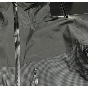 Giacca da uomo personalizzata giacca da trekking giacca impermeabile giacca a vento traspirante giacca da esterno rigida con <span class=keywords><strong>cappuccio</strong></span> completo termosaldato - Product Image 6