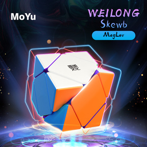 Weilong <span class=keywords><strong>Skewb</strong></span> Maglev ลูกบาศก์แม่เหล็ก YJ8286ปริศนาไร้สายทางการศึกษา - Product Image 2