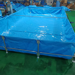 LVJU Vasche Personalizzate per l'Allevamento di Tilapia, Facili da Installare, Vasche Commerciali per l'Allevamento di Gamberi - Product Image 1