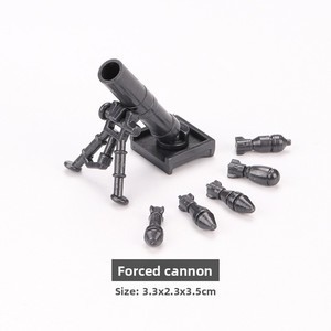 WW2 Building Block Set di accessori per armi militari di terze parti per assemblaggio di giocattoli per bambini - Product Image 1