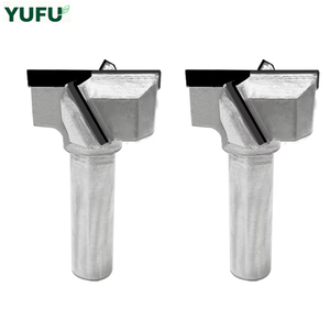 Fraise à diamant à trou ouvert YUFU pour le travail du bois, outil de coupe et de façonnage, finition brillante, OEM personnalisé, garantie de 3 mois, fabriqué à Foshan - Product Image 1