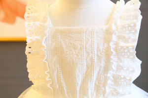 清麗カスタムODM エレガントなフォーマルボールガウン 女の子用 子供パーティー プロムドレス プリンセスドレス キッズ用 3-8歳 - Product Image 6