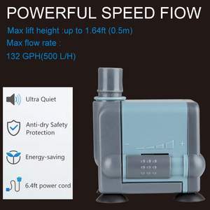 Fábrica Preço Aquário Acessórios Ultra Silent Fish Tank Pequena Bomba Submersível Elétrica Portátil Bombas De Água - Product Image 2