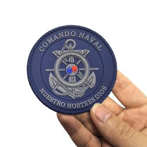 Patchs thermocollants personnalisés en PVC souple 3D, logo en silicone gaufré, transfert sur toile en caoutchouc, pour chapeaux et vêtements - Product Image 2