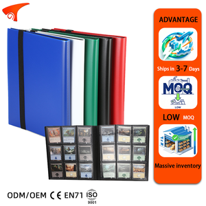 Torson - Carpeta de plástico personalizada al por mayor con 9 bolsillos para tarjetas, álbum de tarjetas coleccionables de PVC ecológico 360, caja para mazos de juego con fundas de carga lateral - Product Image 1