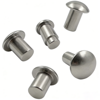 Fabricant chinois YUHUI, Rivet plein sur mesure 1/4 X 1/2 8mm M10 en acier inoxydable, finition brillante, Grade 8.8, plage de serrage 1-2