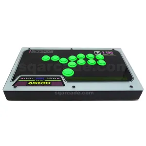 PC Sanwa OBSF-24 30 All Buttons Hitbox Style Fight Stick Game Controller Joystick For Video Game Hitbox Arcade Game Console