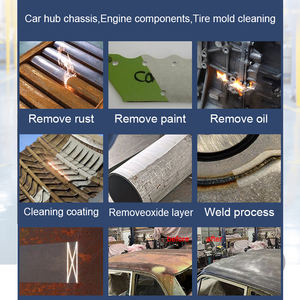 เครื่องเลเซอร์กำจัดสนิม1500W 2000W 3000W เครื่องทำความสะอาดโลหะไฟเบอร์เลเซอร์ - Product Image 2