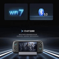 Console de jeu portable S Odin2 Mini 5.0" IPS Dimensity 8020 Android 13 128 Go 5000 mAh WiFi 1080P Plastique Sans jeux Hall