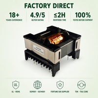 Convertisseur SMPS horizontal ETD49 à densité de puissance élevée et faible inductance de fuite, transformateur élévateur/abaisseur stable 24 V HV