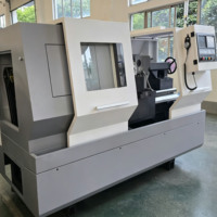 Torno CNC Horizontal de Alta Precisión CK6163 para Piezas de Eje y Disco