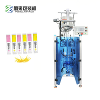 Machine d'emballage de sachets liquides de type servo pour yaourt en bâtonnets, boissons et aliments