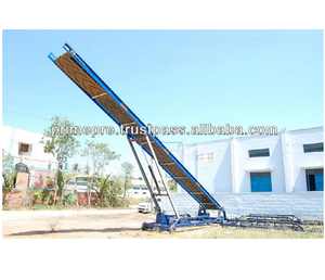 Transportador de carga de bolsas con altura ajustable para un manejo suave de granos de fertilizante de cemento y bolsas empaquetadas en godowns de almacenamiento - Product Image 6