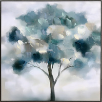 Usine Vente Directe Personnalisé À La Main Abstraite Arbre Peinture À L'huile Main Paysage Maison Peintures Murales Toile Art Décor