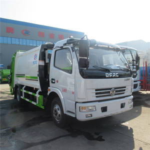 Dongfeng 4x2 4x4 Mini Poubelle Chargement arrière Camion à ordures Benne basculante de 3 tonnes 5 mètres cubes <span class=keywords><strong>Petit</strong></span> Compacteur d'ordures Camion à ordures - Product Image 6