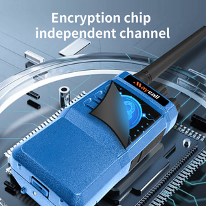 MC-12 + EX intercom thu phát 3 watts Fres hai chiều Walkie Talkie nổ bằng chứng Talkie-Walkie HF đài phát thanh - Product Image 4