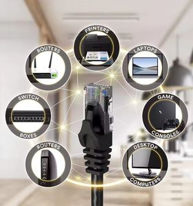 Meilleure qualité UTP 10m 20m 30m RJ45 Connect Cat6 cordon de raccordement câble 7*0.16 7*0.2 PVC CCA Cat6 cordon de raccordement câble réseau <span class=keywords><strong>Ethernet</strong></span> - Product Image 6