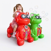 Voiture à bulles électrique pour enfants en plastique durable avec musique et éclairage, idéale pour les stands de rue et les parcs d'attractions