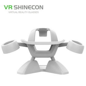 VR SHINECON tout-en-un 3D VR accessoires pour <span class=keywords><strong>Quest2</strong></span> pas facile à tomber Premium ABS VR Stand - Product Image 2
