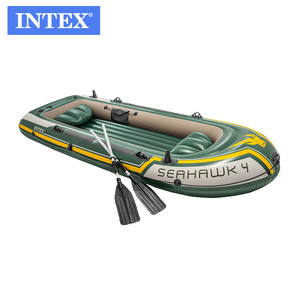 INTEX-barco inflable <span class=keywords><strong>SEAHAWK</strong></span> 4, serie deportiva, juego de bote inflable con remos y bomba, Kayak, rescate, pesca, 68351 - Product Image 2