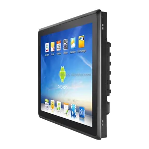Good Price industrial touch panel pc with barebone system 17 inch industrial touch panel pc for supermarket