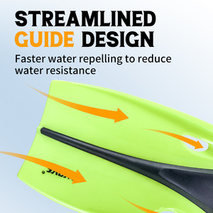 Palmes de plongée intégrales en PP pour la plongée libre et le snorkeling - Product Image 3