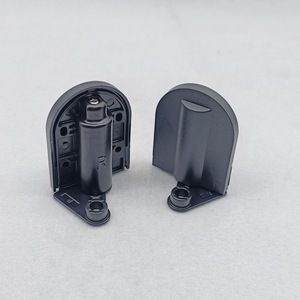 Charnière de meuble 2 mm en alliage de zinc noir robuste réglable 4-10 kg à fermeture douce silencieuse dissimulée encastrée pour armoires - Product Image 4
