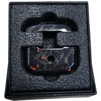 Étui de protection rigide en fibre de carbone véritable pour AirPods 2 3 4ème génération Pro sans fil pour écouteurs